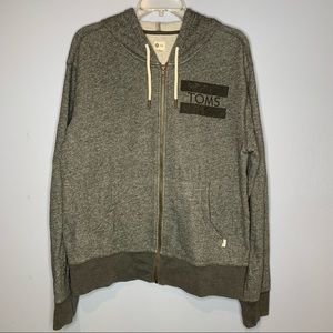 TOMS zip up hoodie